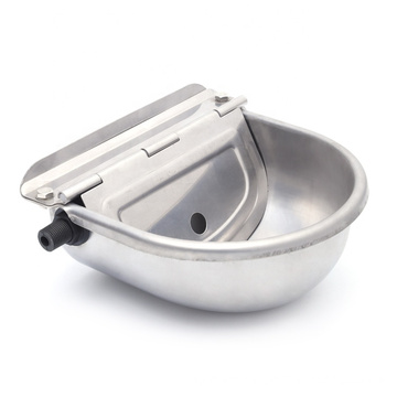 high quality food grade AISI 304 stainless steel animal drinking water bowl